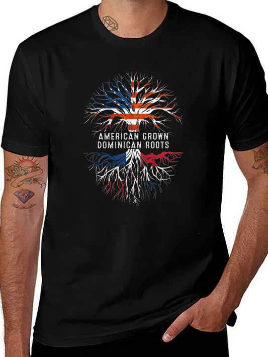 American Grown Dominican Roots T-Shirt