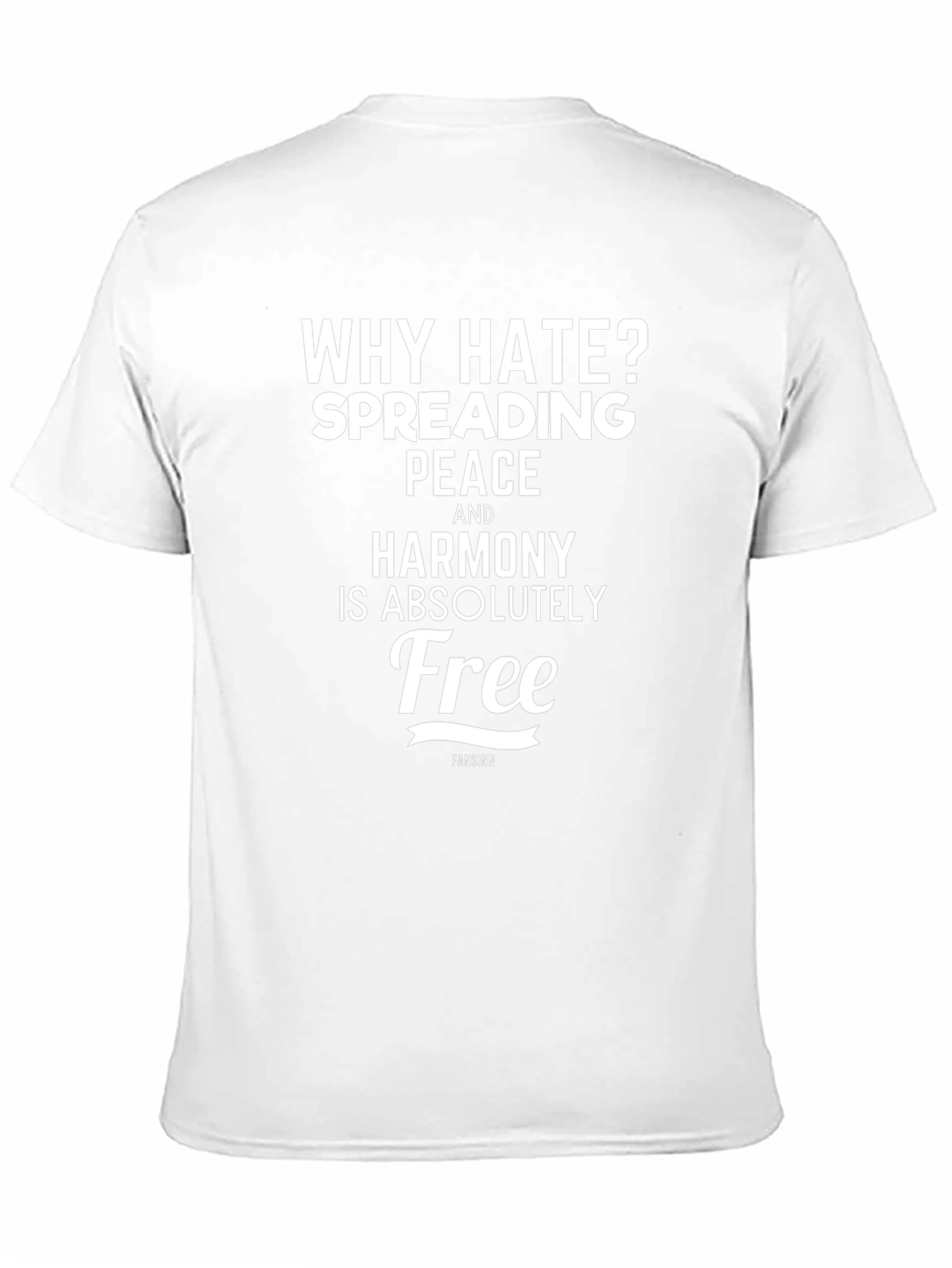 Why Hate? Spread Peace T-Shirt