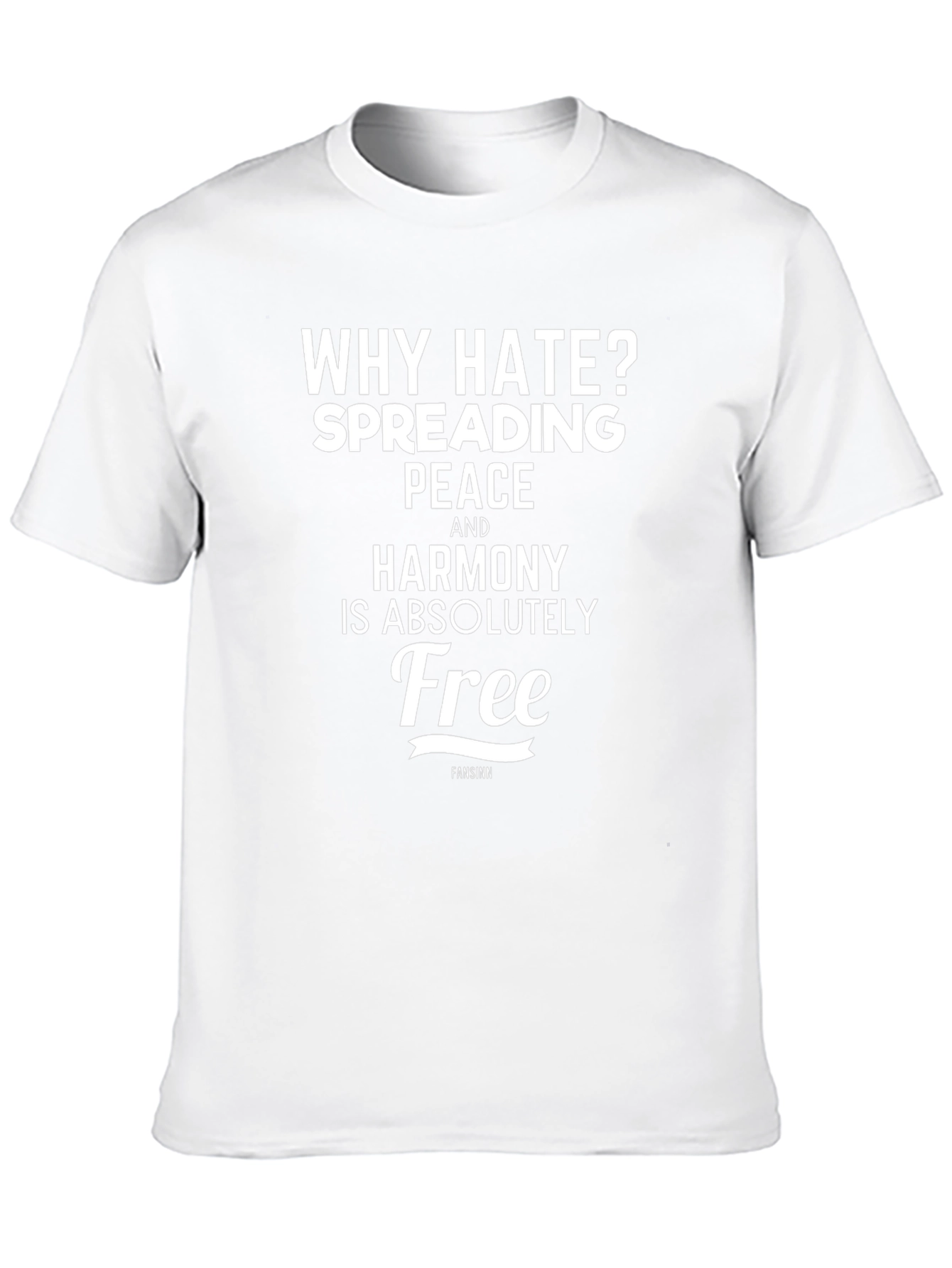 Why Hate? Spread Peace T-Shirt