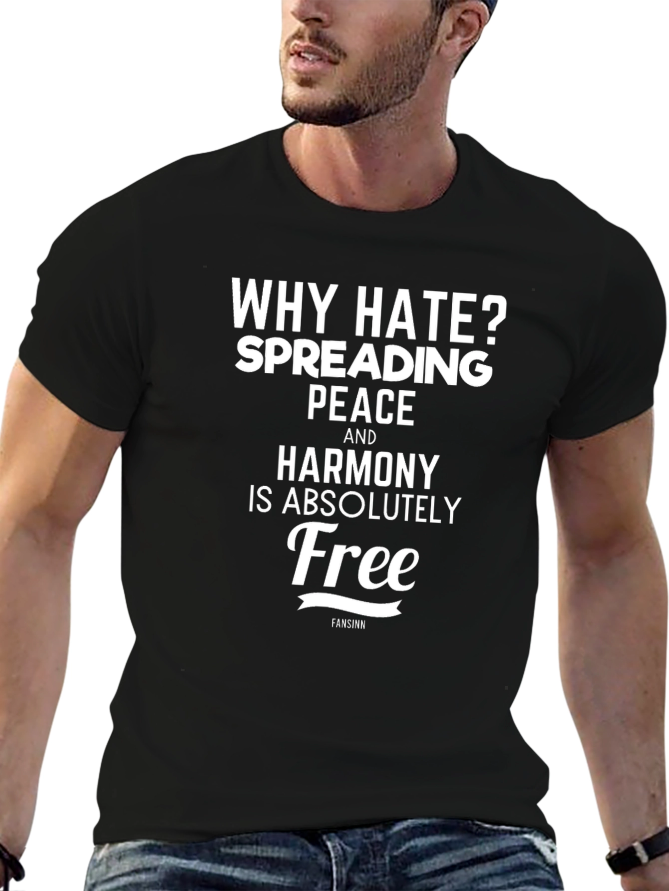 Why Hate? Spread Peace T-Shirt