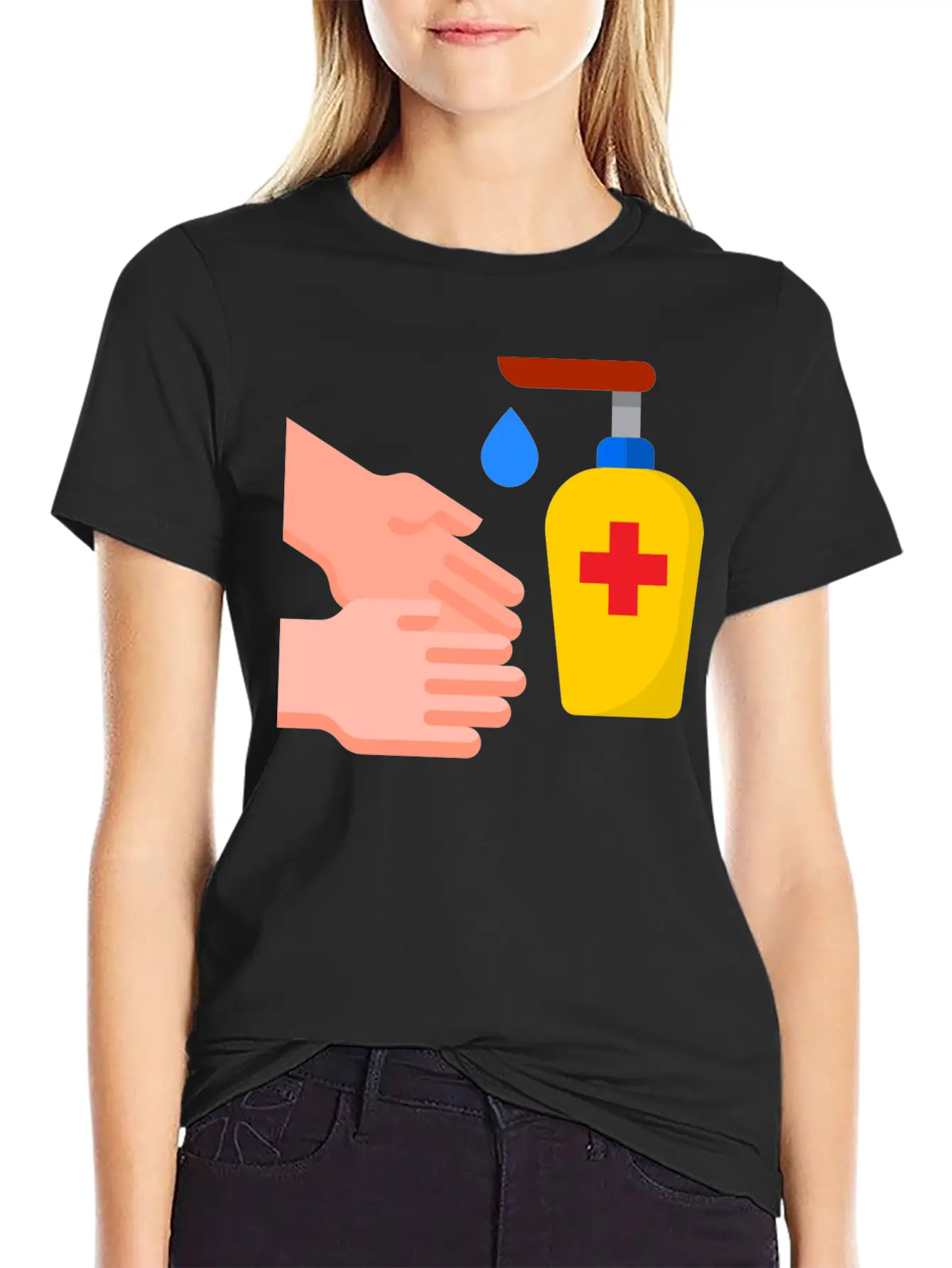 Sanitizer Timeless Short Sleeve Tee – Comfy And Minimalist Design