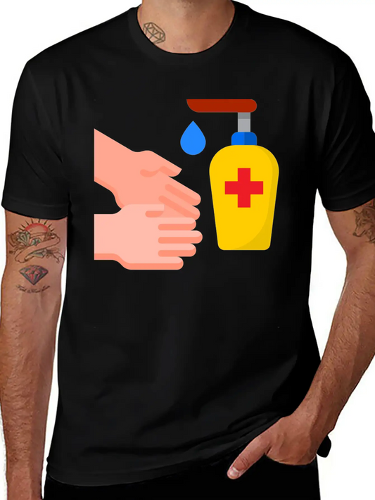 Sanitizer Timeless Short Sleeve Tee – Comfy And Minimalist Design