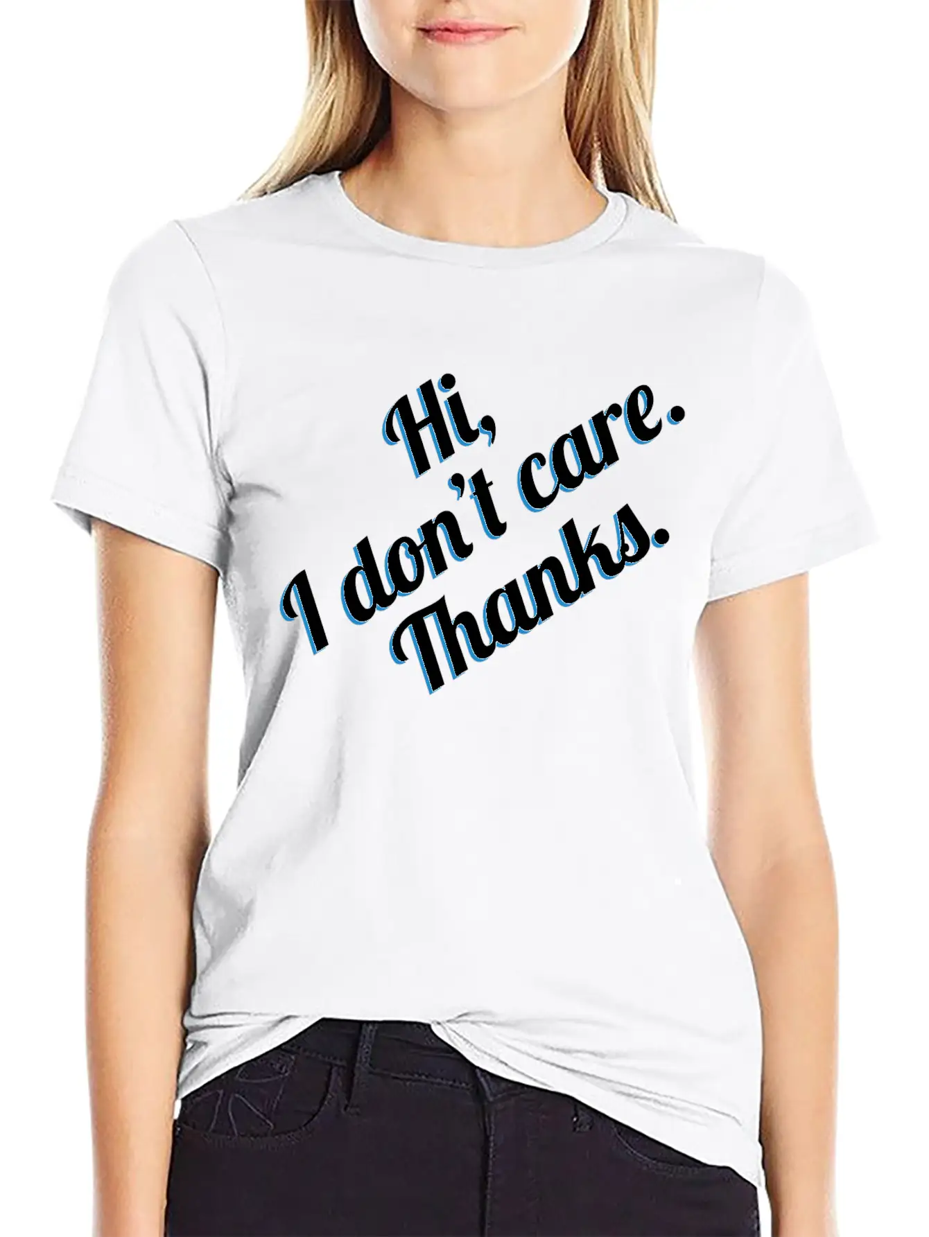 Sarcastic Shirt Full Of Sarcasms Saying "Hi! I Casual Graphic T-Shirt – Simple And Comfortable Daily Wear
