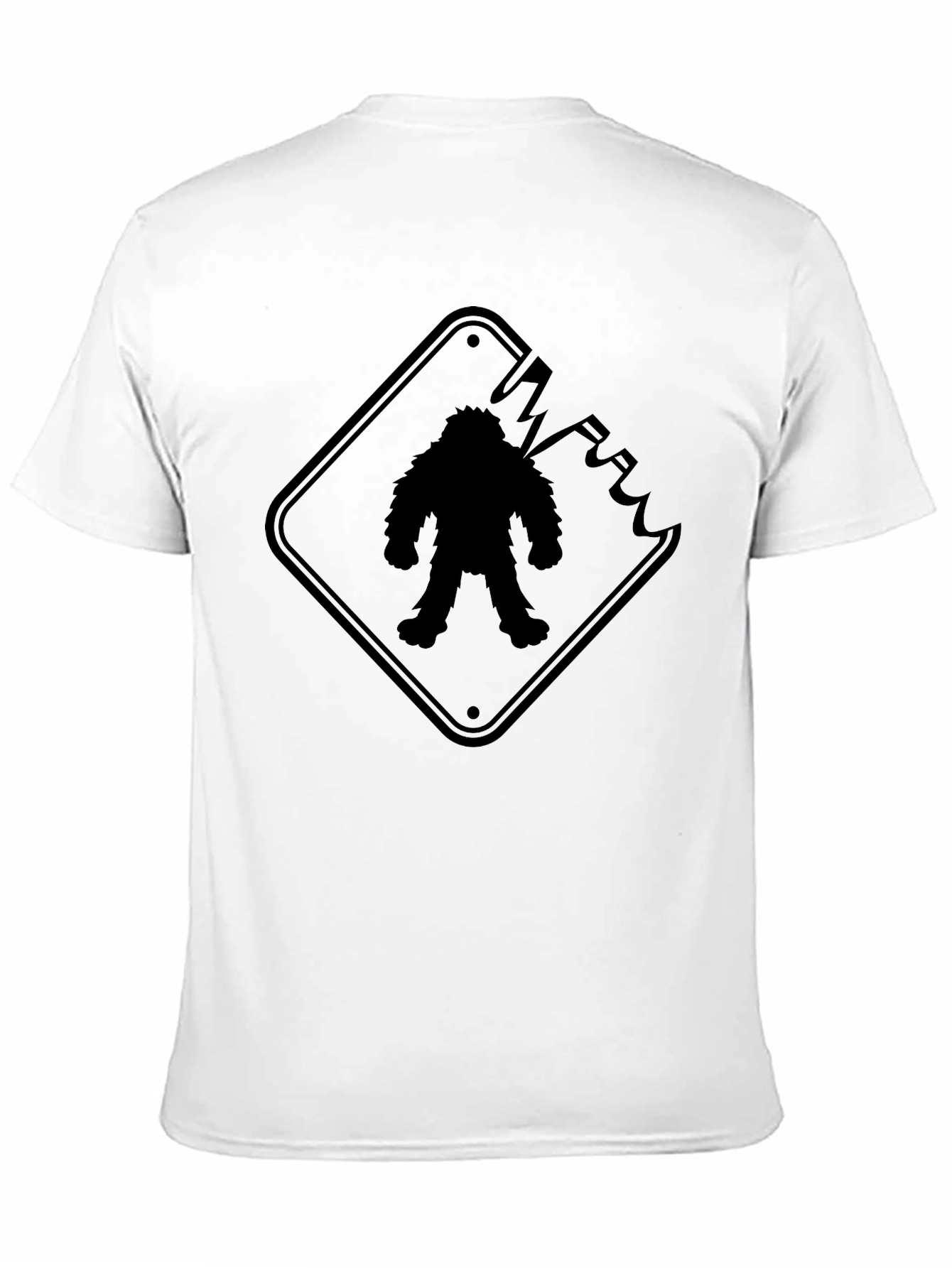 Sasquatch Crossing T-Shirt - Black