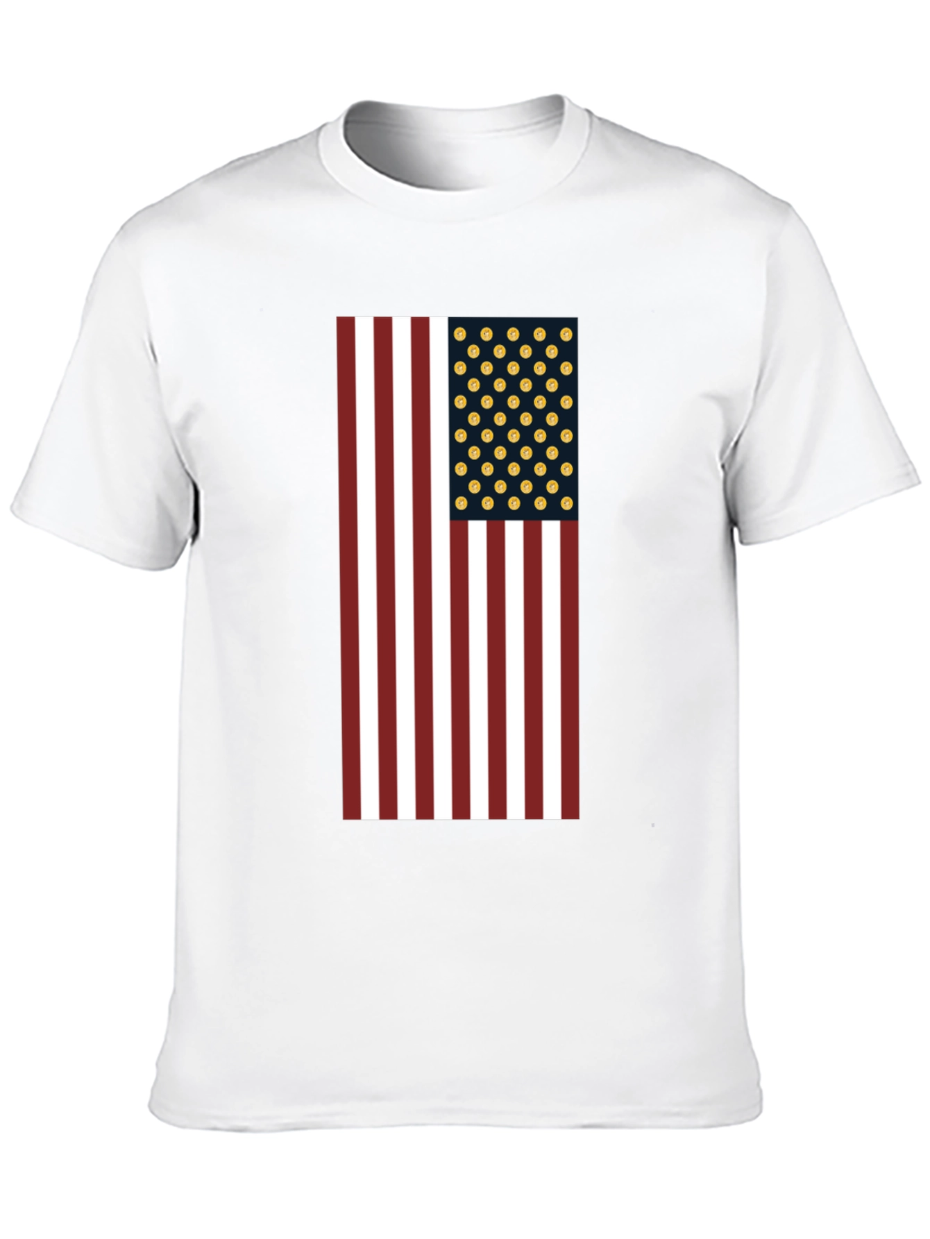 American Flag Bitcoin T-Shirt