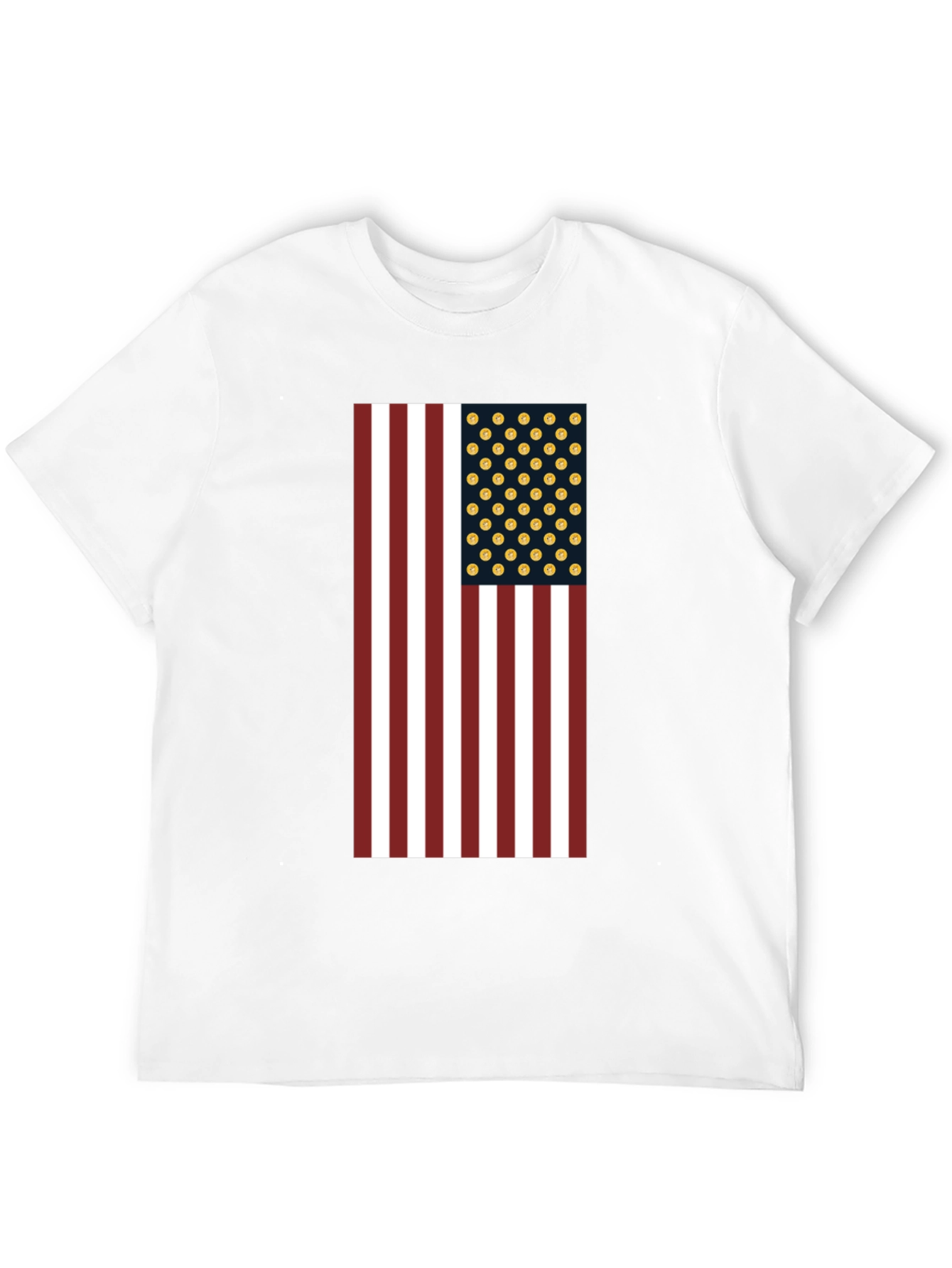 American Flag Bitcoin T-Shirt