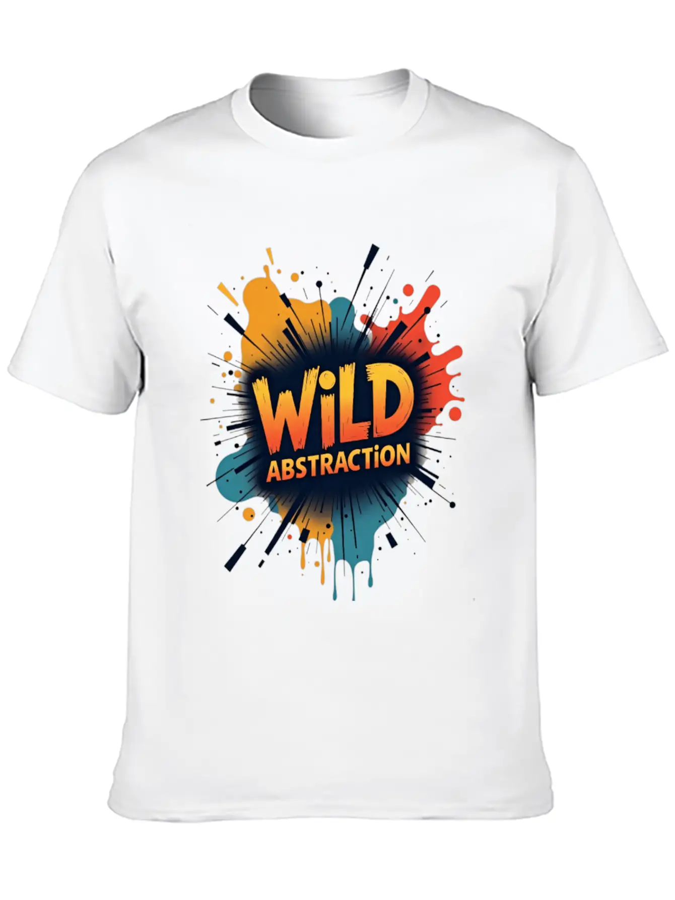 Wild Abstraction Bohemian Streetwear Casual Graphic T-Shirt – Simple And Comfortable Daily Wear