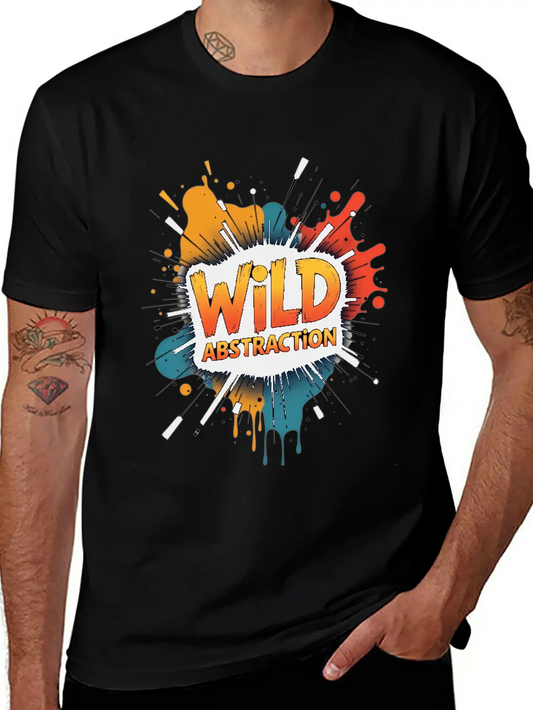 Wild Abstraction Bohemian Streetwear Casual Graphic T-Shirt – Simple And Comfortable Daily Wear
