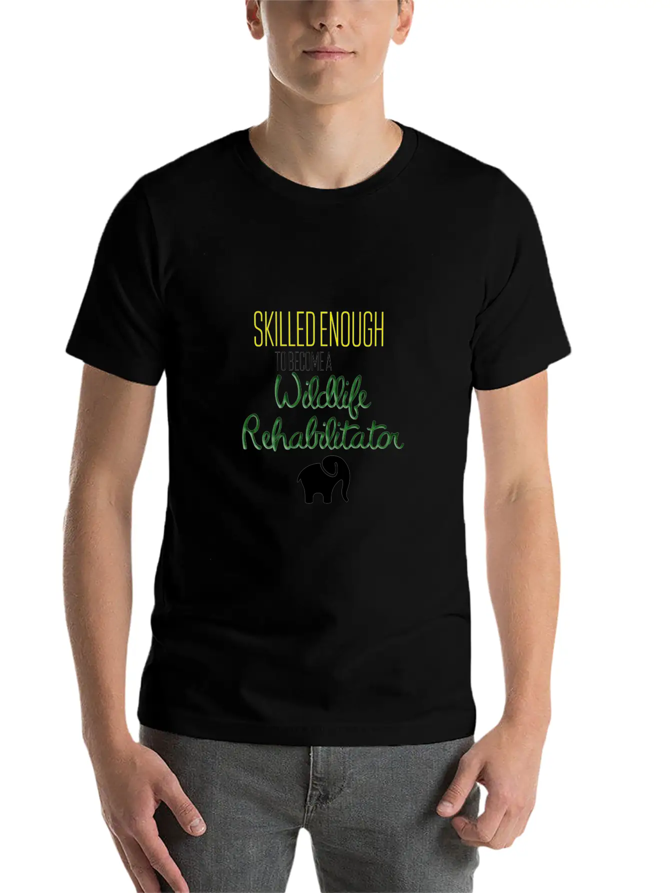 Wildlife Rehabilitator Casual Graphic T-Shirt – Simple And Comfortable Daily Wear
