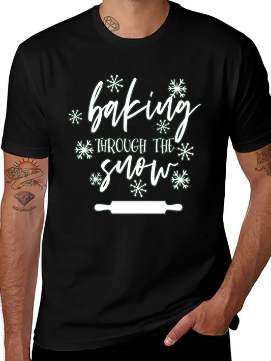 Winter Casual Graphic T-Shirt – Simple And Comfortable Daily Wear