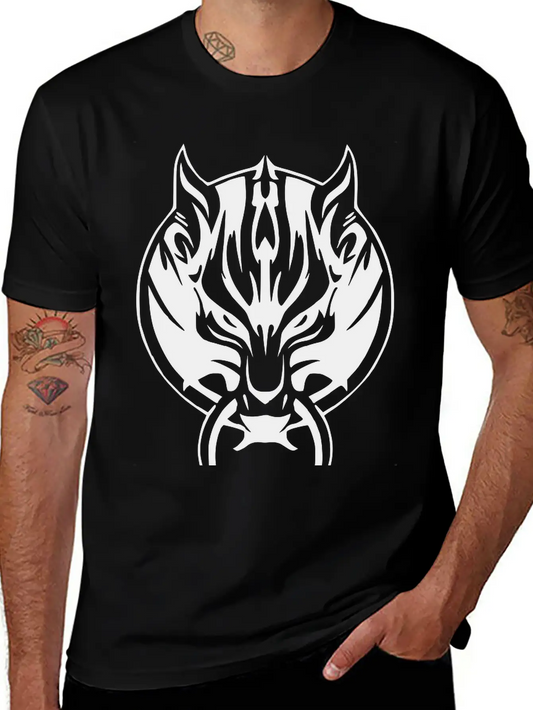Wolf 8 Casual Graphic T-Shirt – Simple And Comfortable Daily Wear