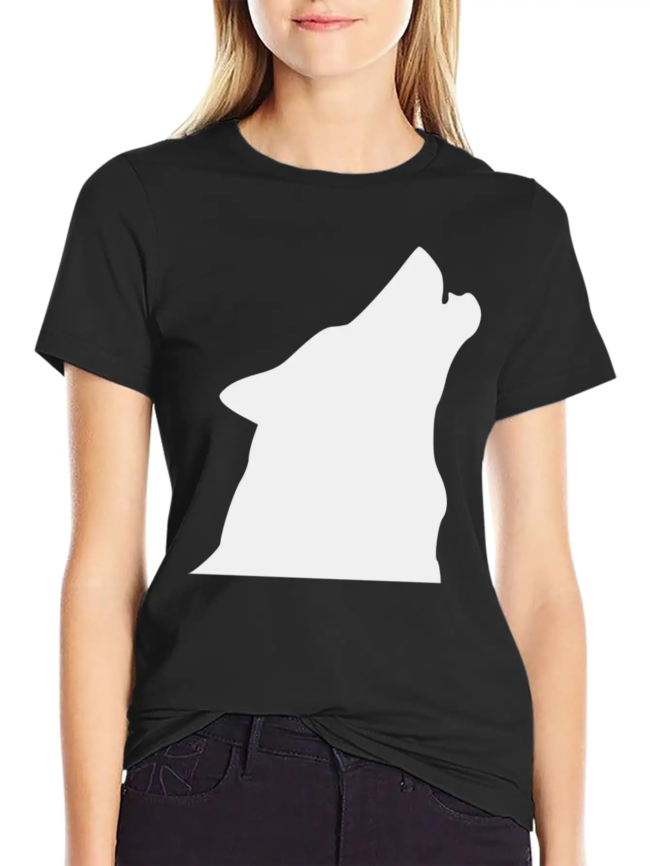 Wolf Wolfes Wolves Tribal114 Casual Graphic T-Shirt – Simple And Comfortable Daily Wear