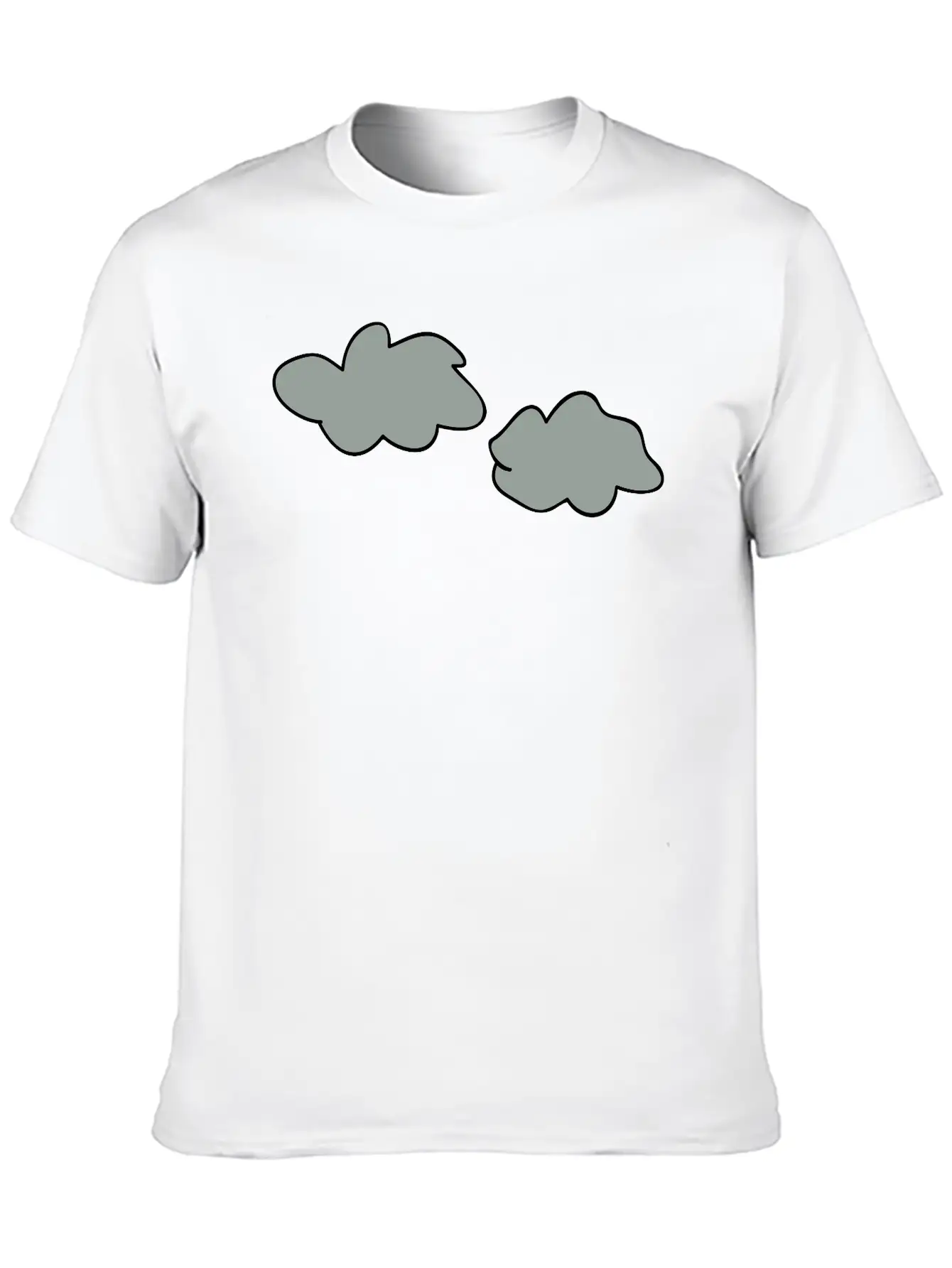 Wolken2 Timeless Short Sleeve Tee – Comfy And Minimalist Design