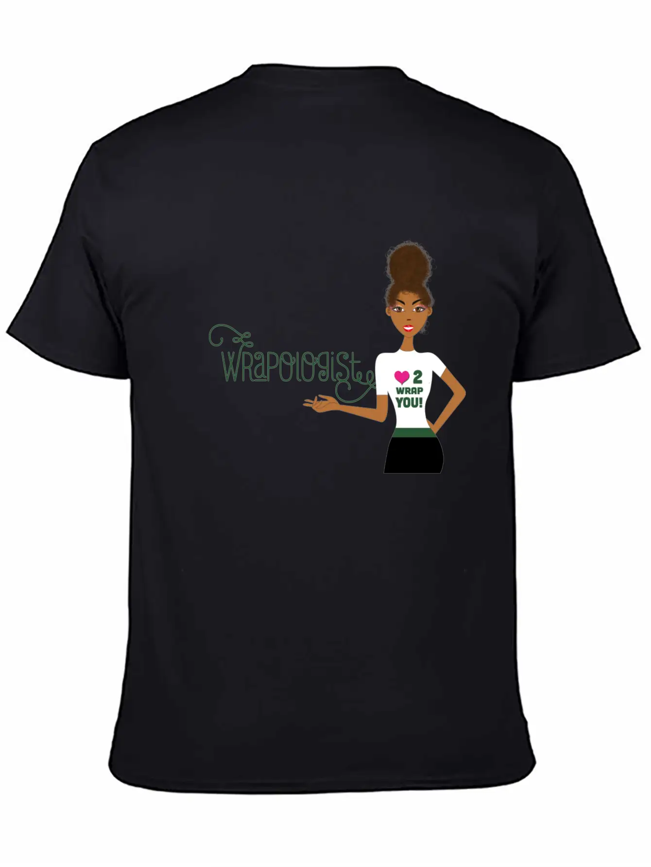 Wrappin' Natural Casual Graphic T-Shirt – Simple And Comfortable Daily Wear