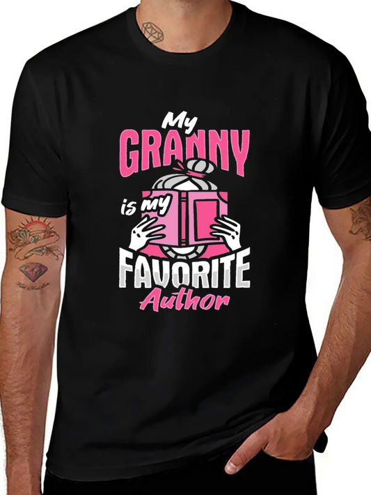 Writing Grandma Design For A Grandchild Timeless Short Sleeve Tee – Comfy And Minimalist Design