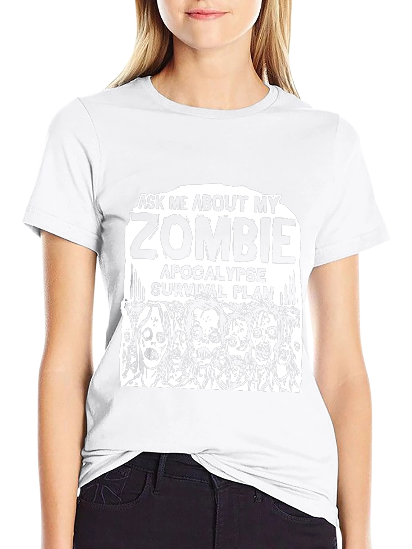 Zombie Apocalypse Survival Plan T-Shirt