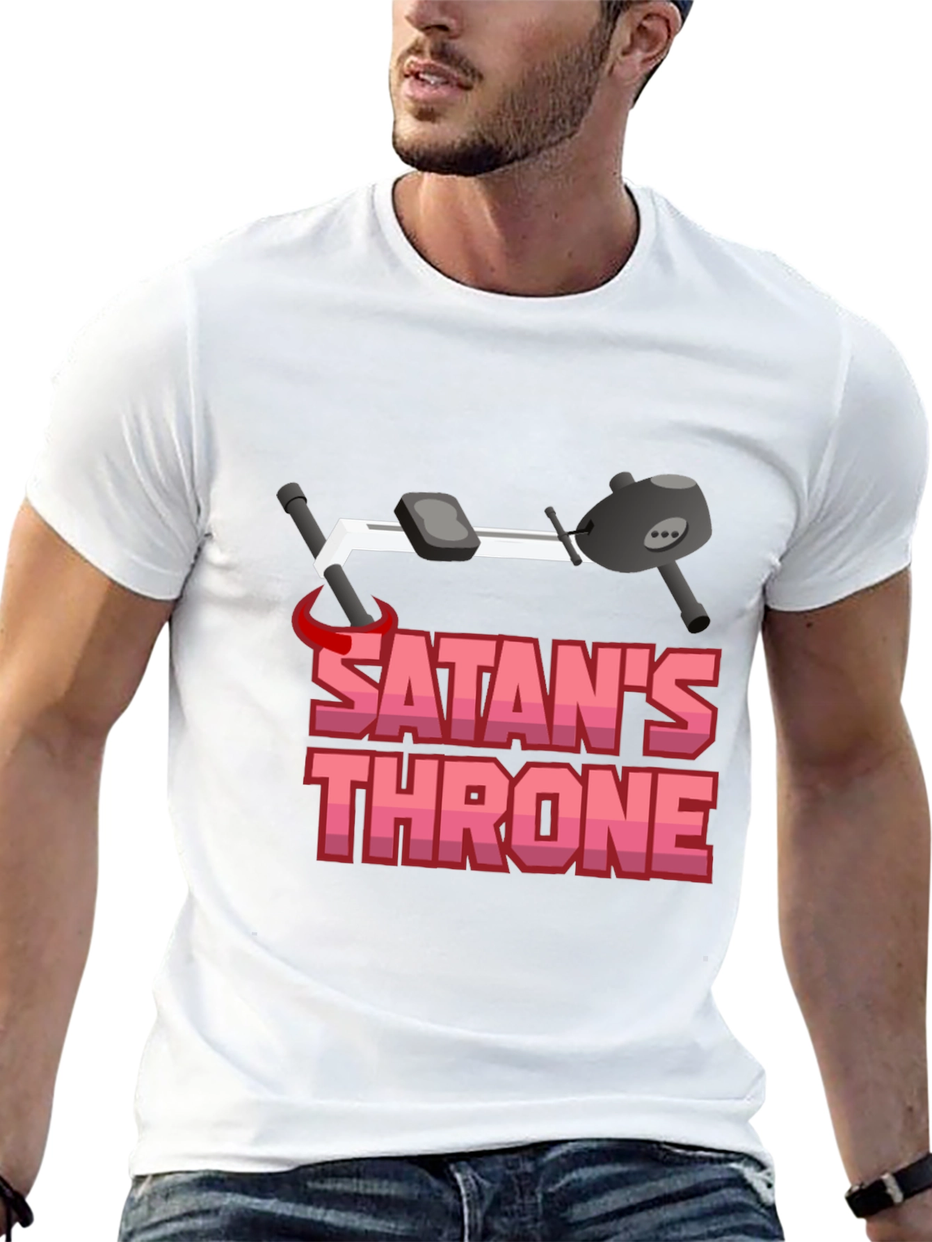 Satans Throne Exercise Bike T-Shirt
