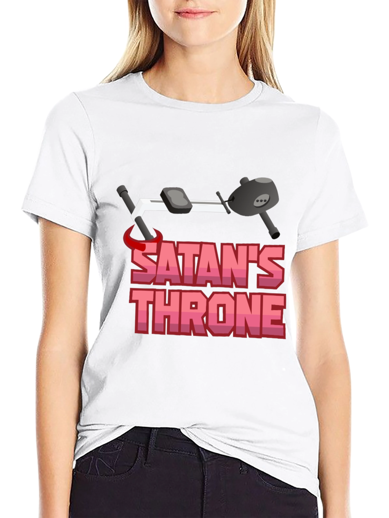 Satans Throne Exercise Bike T-Shirt