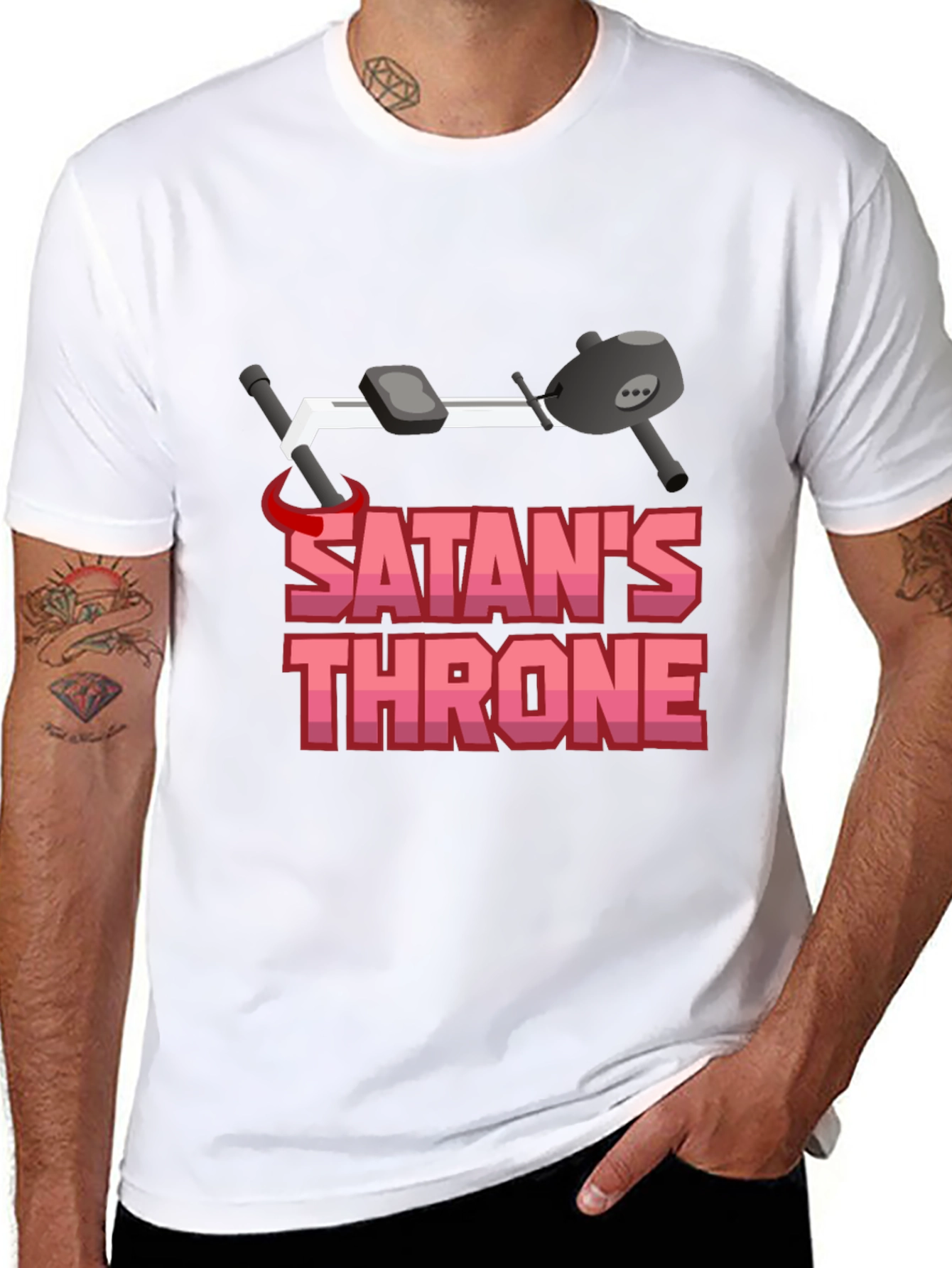 Satans Throne Exercise Bike T-Shirt