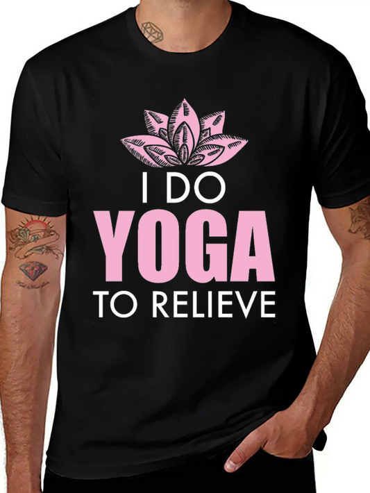 Yoga Casual Graphic T-Shirt – Simple And Comfortable Daily Wear