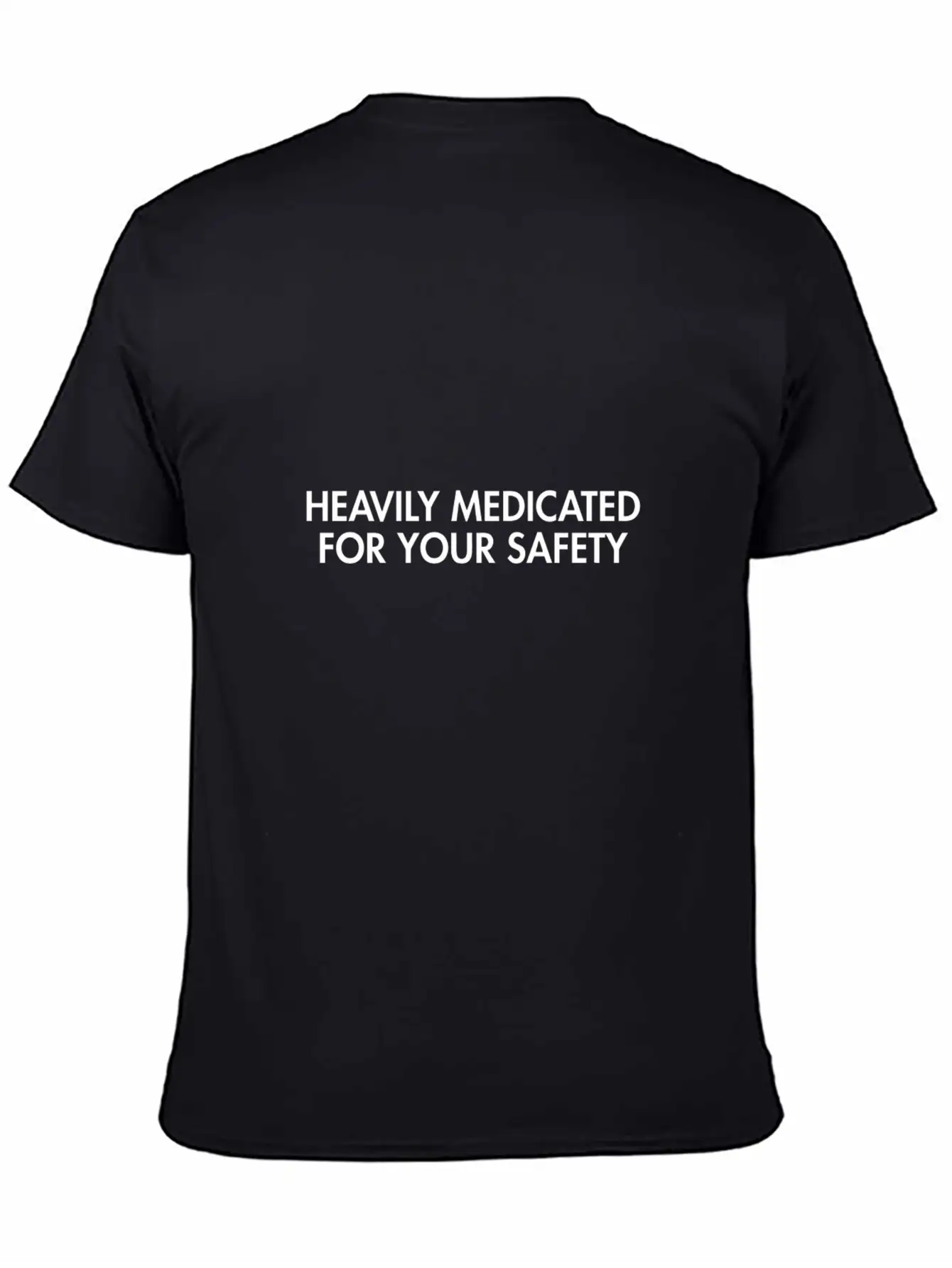 YOUR SAFETY Casual Graphic T-Shirt – Simple And Comfortable Daily Wear