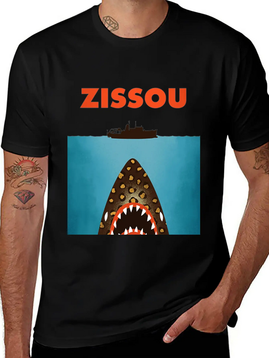 Zissou Shark Timeless Short Sleeve Tee – Comfy And Minimalist Design